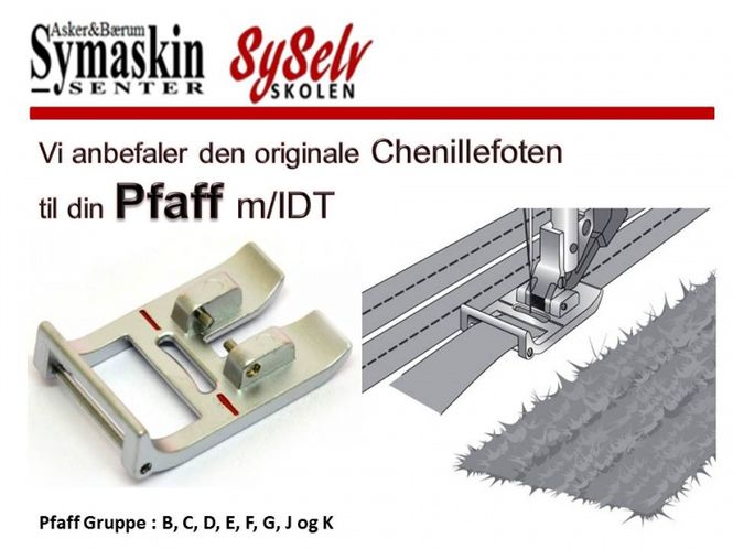 Hovedbilde Pfaff Chenille fot