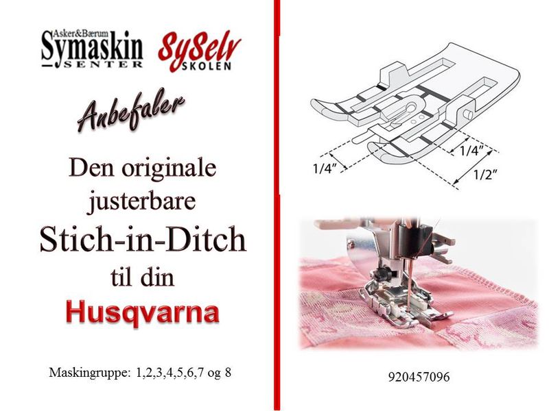 Husqvarna Justerbar Stich-in-Ditch