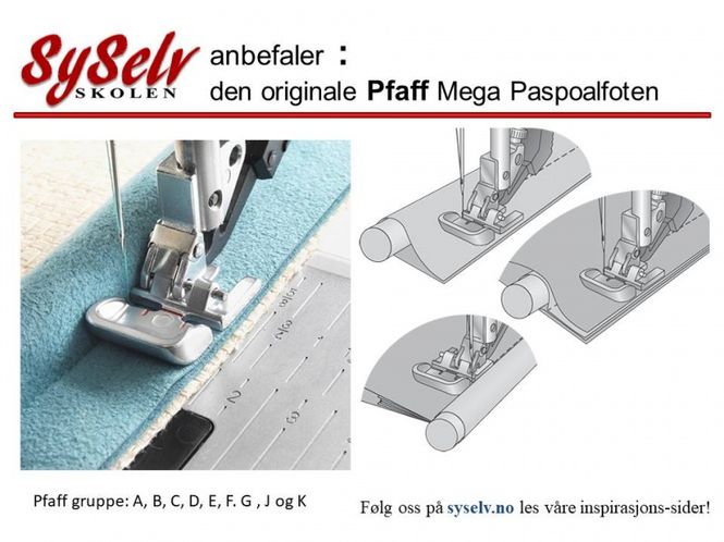 Hovedbilde Pfaff Mega Passpoalfot
