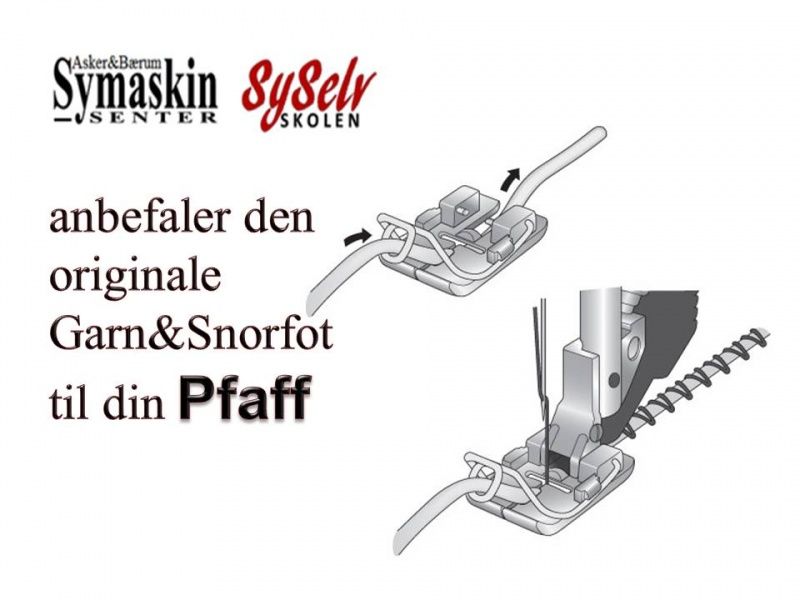 Pfaff Garn og Snorfot