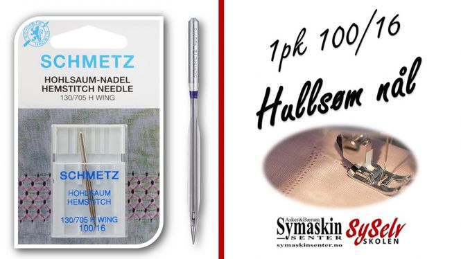 Hovedbilde Schmetz Wing nål 100/16