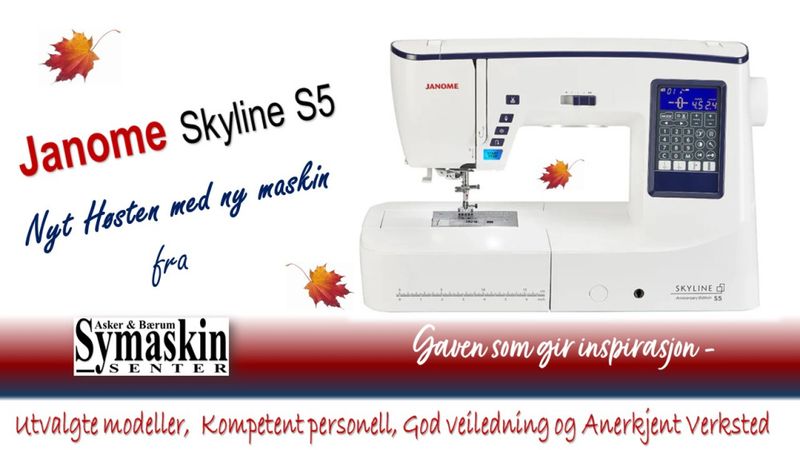 Janome SkyLine S5 Anniversary Edition
